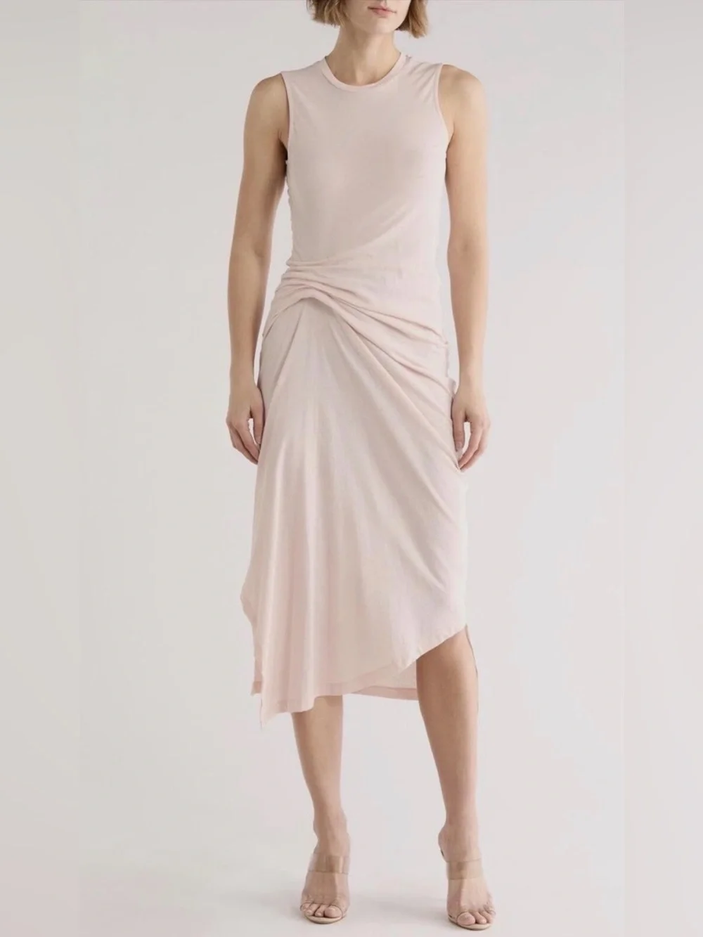 all saints ruched dress AllSaints Riko ruched mini dress in black